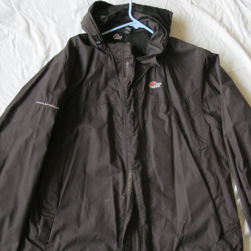 Lowe Alpine rain shell men's large